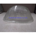 printed textured toughened glass lampshade/lens/cover/diffuser for lighting fixture